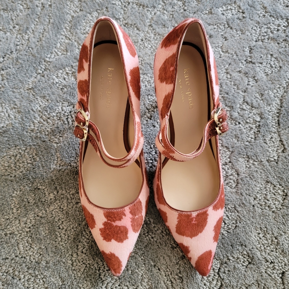 Kate Spade New York Victorina Pumps 6.5 Leopard
